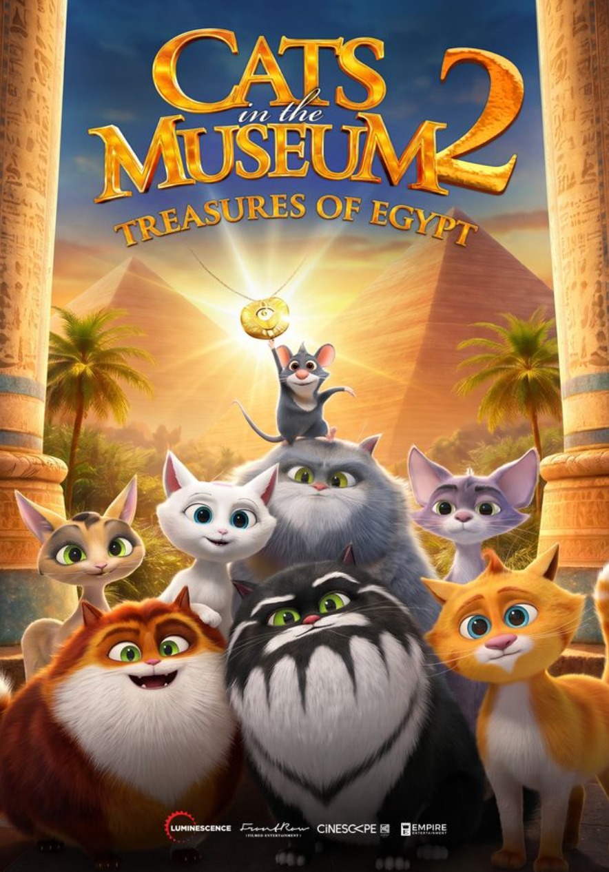 Cats in the Museum: Treasures of Egypt poster
