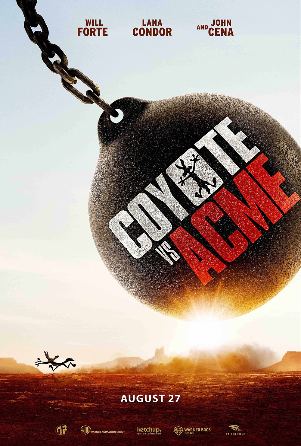 Coyote vs Acme poster