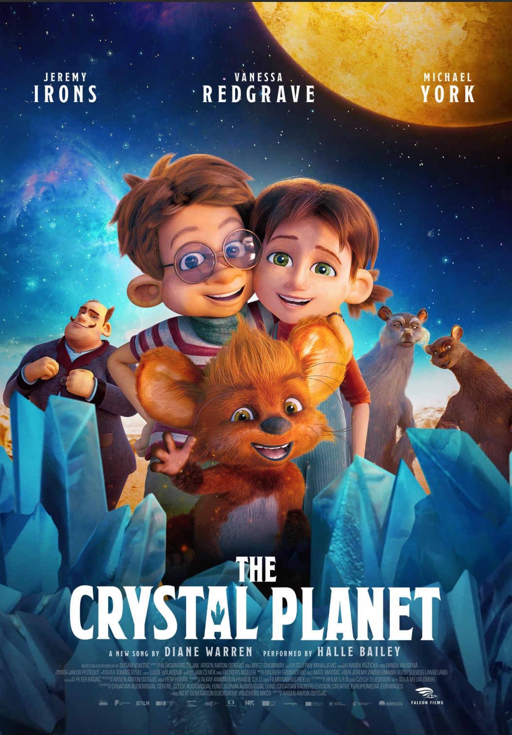 the crystal planet  poster